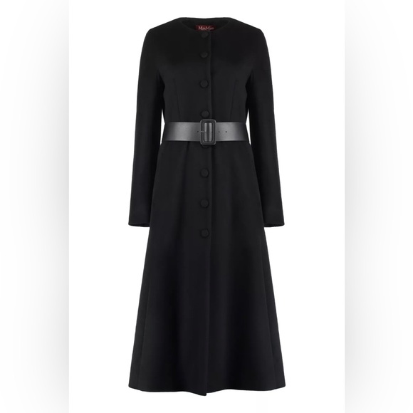 NWT MaxMara Studio ‘Navigli’ 100% Wool Coat Size:Small 38 IT US4/6 Fall /Winter - Picture 3 of 6